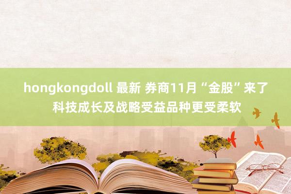 hongkongdoll 最新 券商11月“金股”来了 科技成长及战略受益品种更受柔软