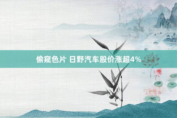 偷窥色片 日野汽车股价涨超4%